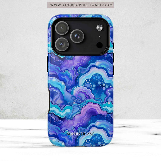 Nightstone in Lapis Wave - Magsafe Case