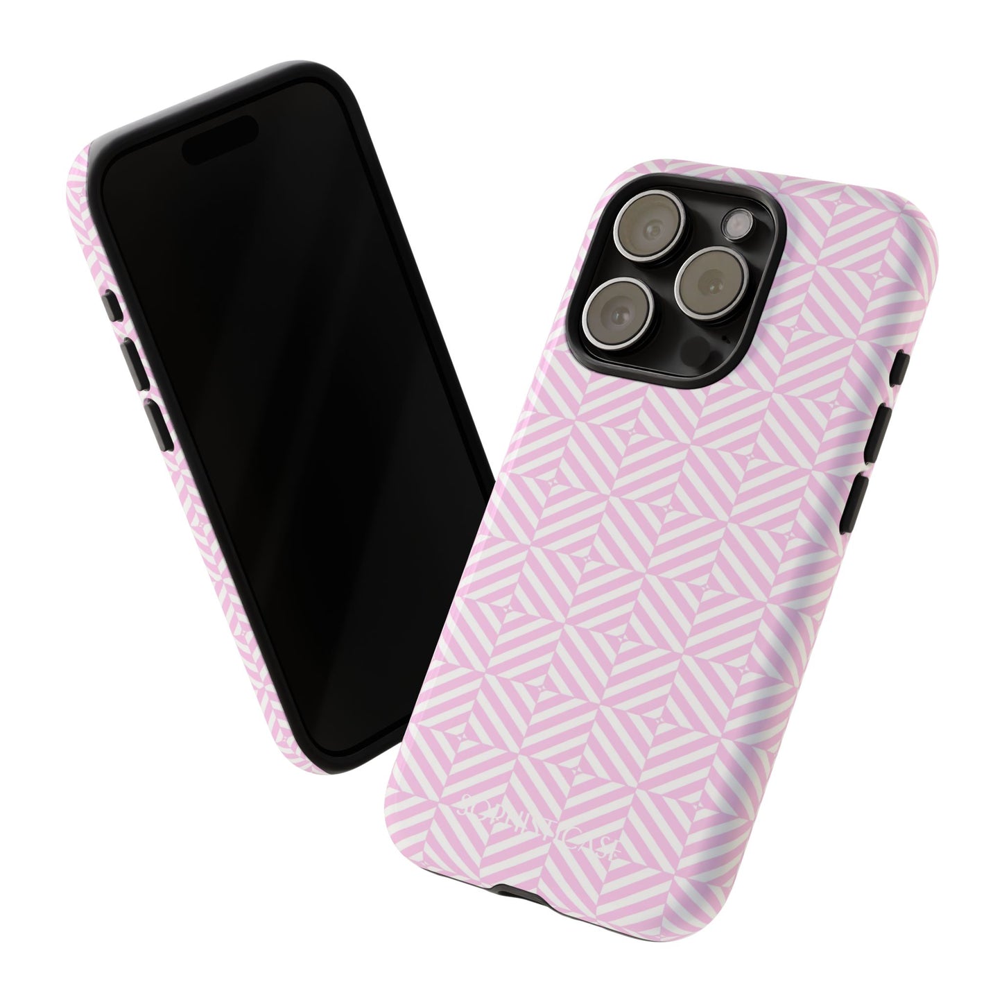Illusions in Pink - iPhone Case, Samsung Galaxy Case, Google Pixel Case