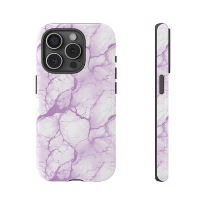Marble Opulence in Purple - Tough Phone Case