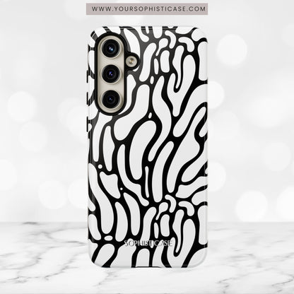Dark Thoughts in Onyx - Tough Phone Case