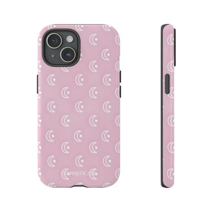 Moon Phase in Pink - iPhone Case
