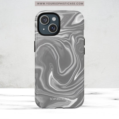 Liquid Dreams in Charcoal - Magsafe Case