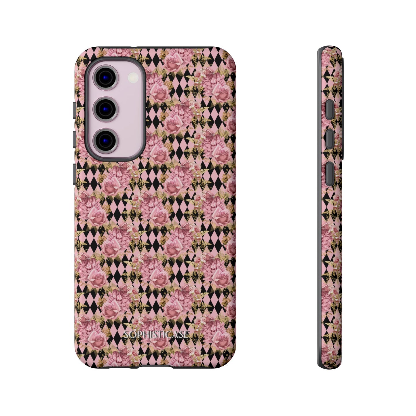 Rose Diamond Romance in Isolde - Tough Phone Case