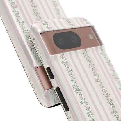 The Sweetest Thing in Coquette Rose Vine - iPhone Case, Samsung Galaxy Case, Google Pixel Case
