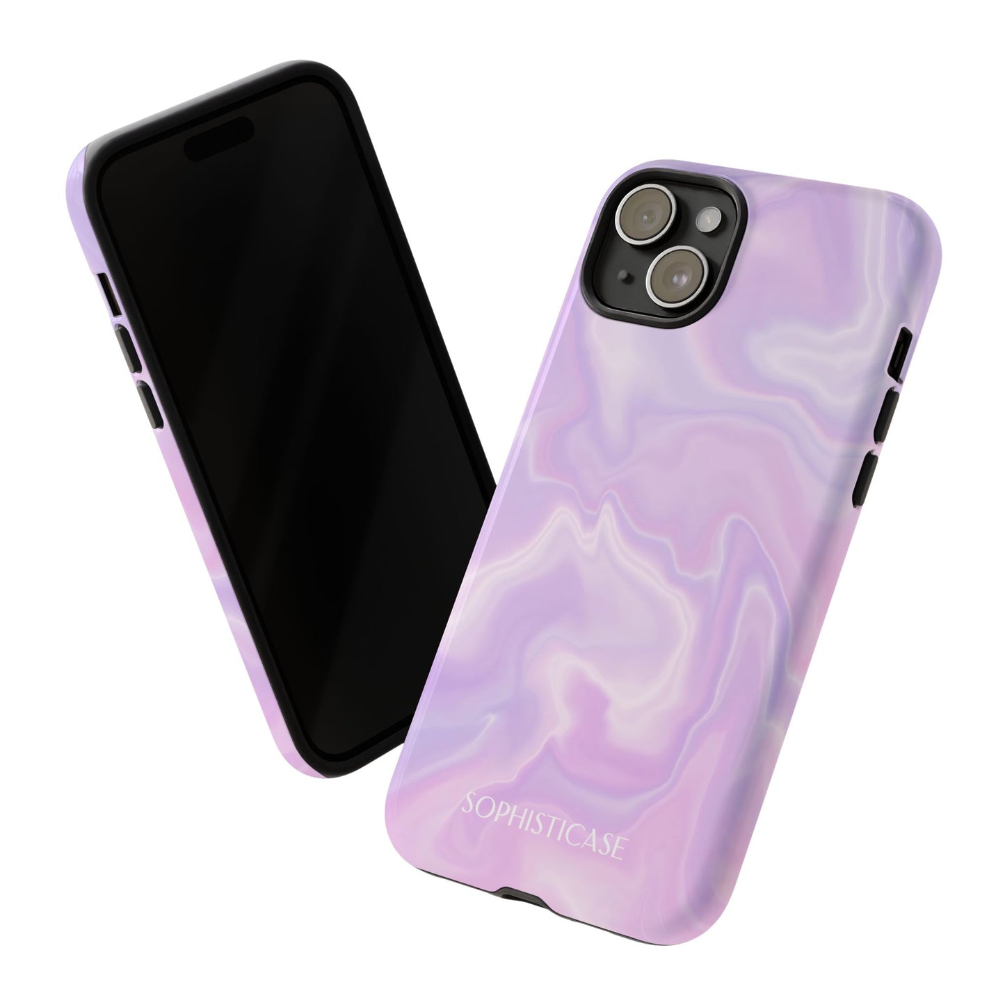 Liquid Magic in Sunset Haze - Protective Phone Case for iPhone