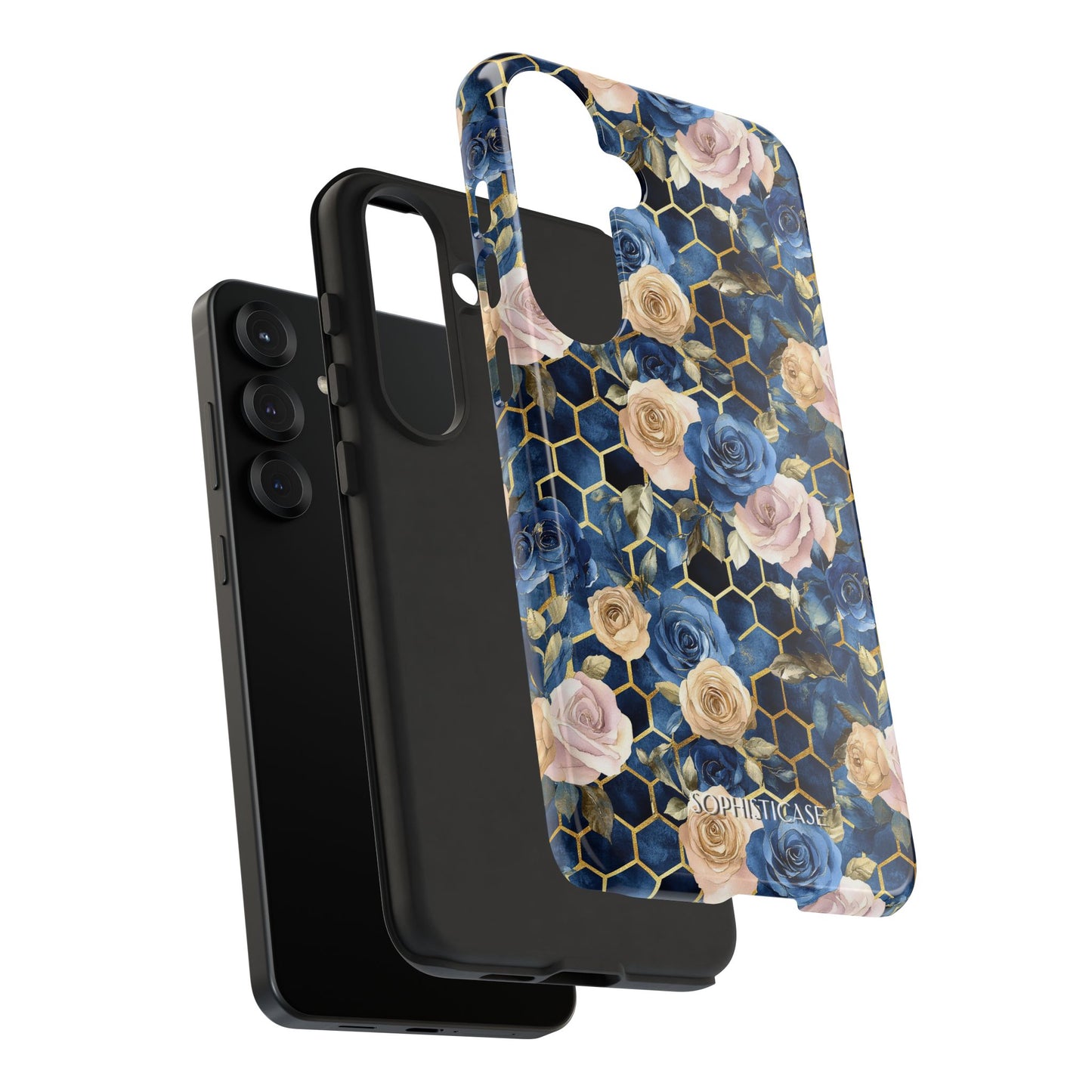 Royal Floral in Midnight Rose - Tough Phone Case