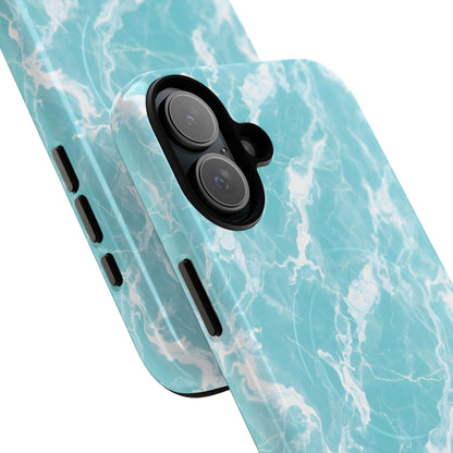 Marble Crush in Aqua - Magsafe Case