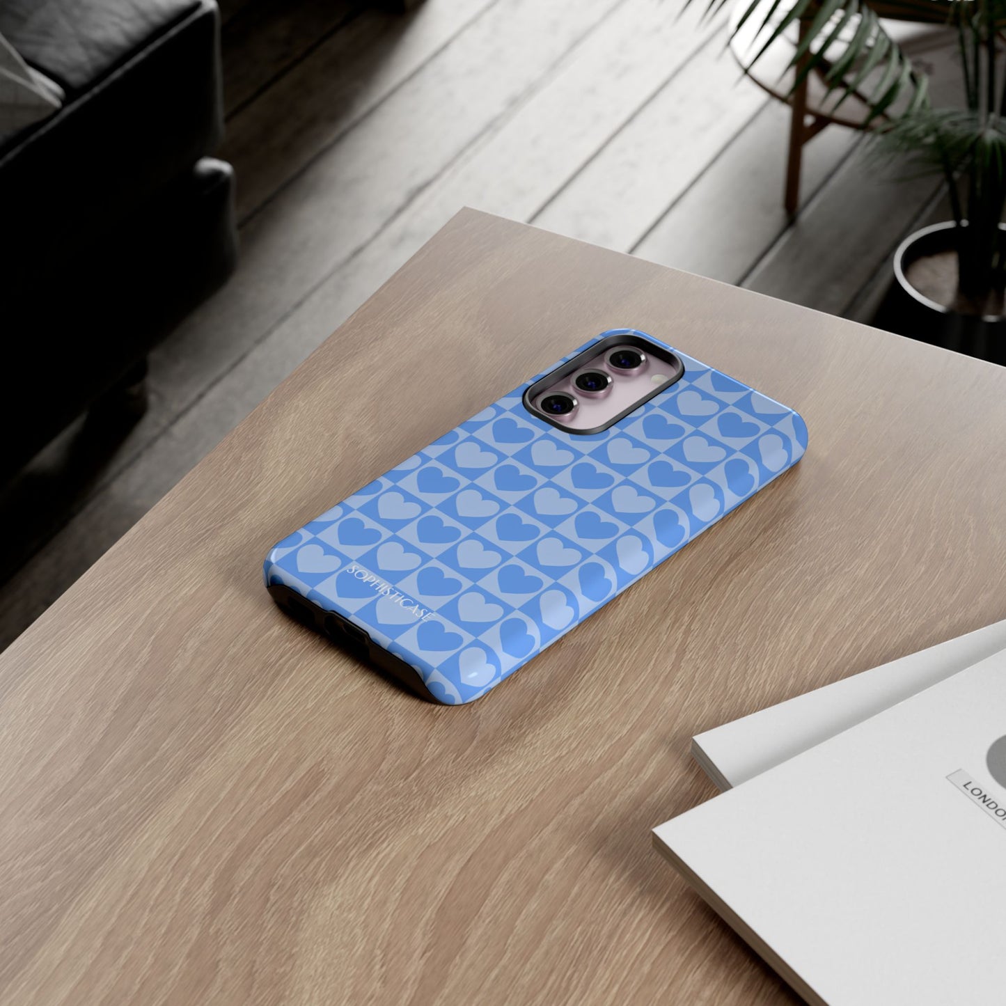 Tough Love in Blue - Tough Phone Case