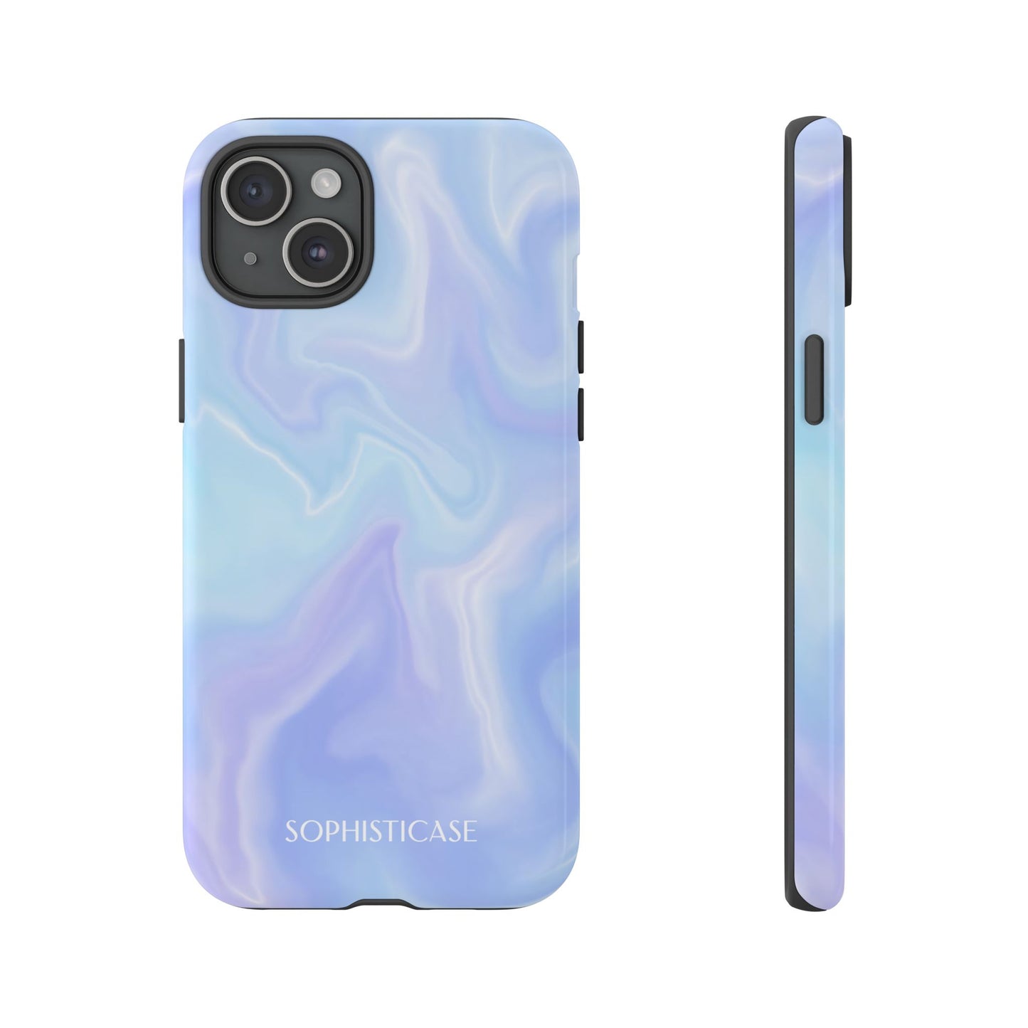 Liquid Magic in Blue Haze - iPhone Case