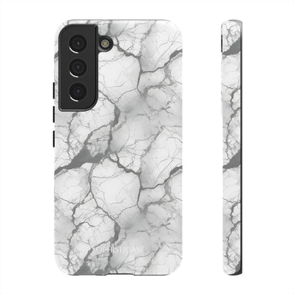 Marble Opulence in Charcoal Grey - Tough Phone Case