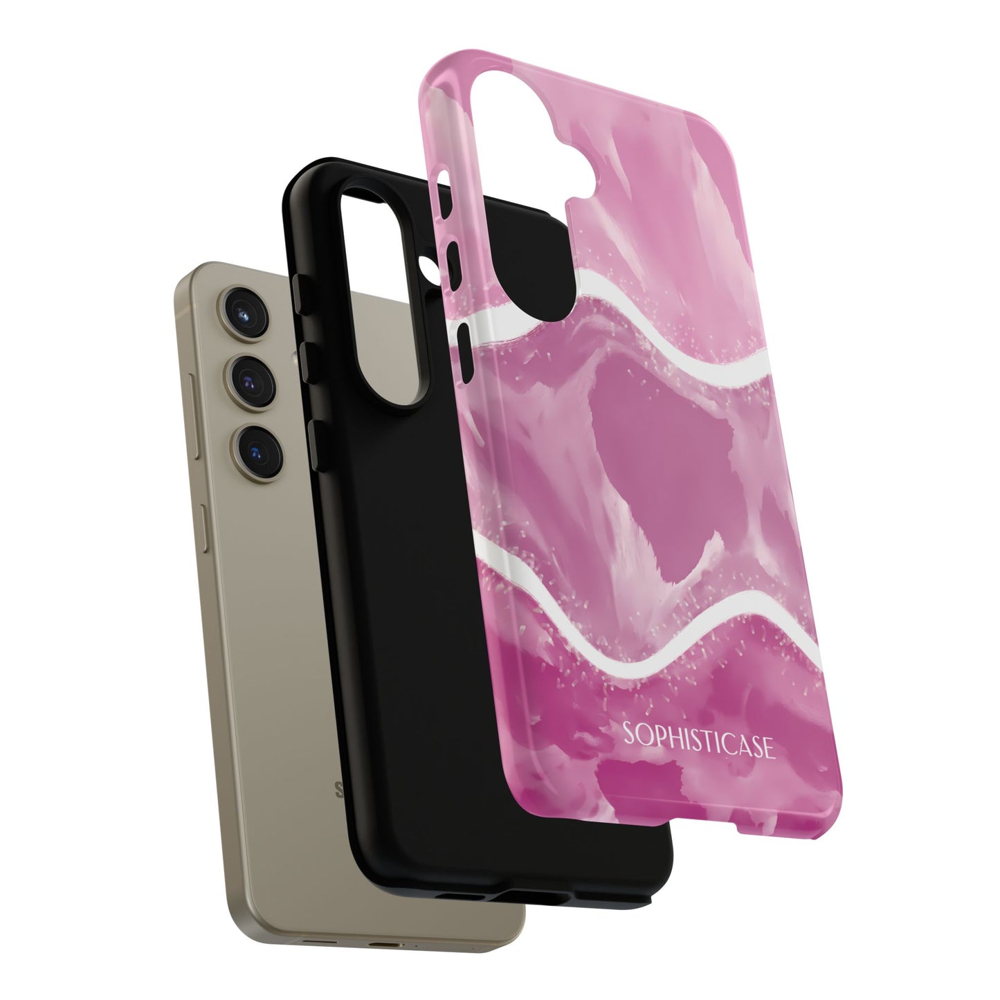 Serenity in Plum Purple - Drop Proof Phone Case for Samsung Galaxy