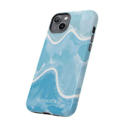 Serenity in Blue - Drop Proof Phone Case for iPhone, Samsung Galaxy and Google Pixel