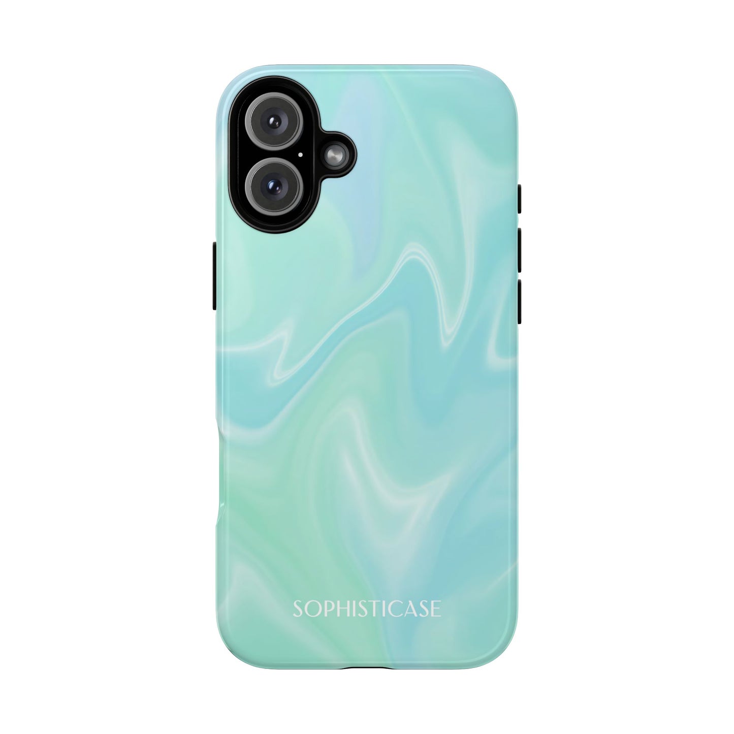 Liquid Magic in Green Haze - Drop Proof Phone Case for iPhone