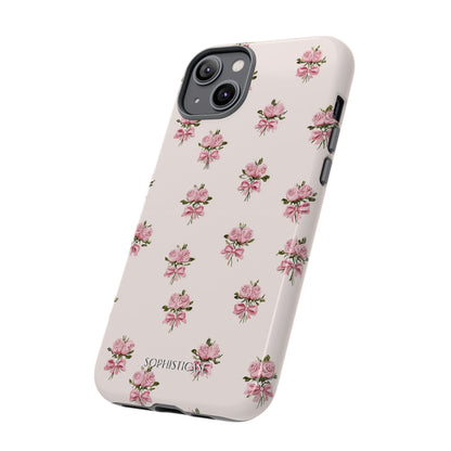 The Sweetest Thing in Coquette Rose Bouquet - iPhone Case, Samsung Galaxy Case, Google Pixel Case