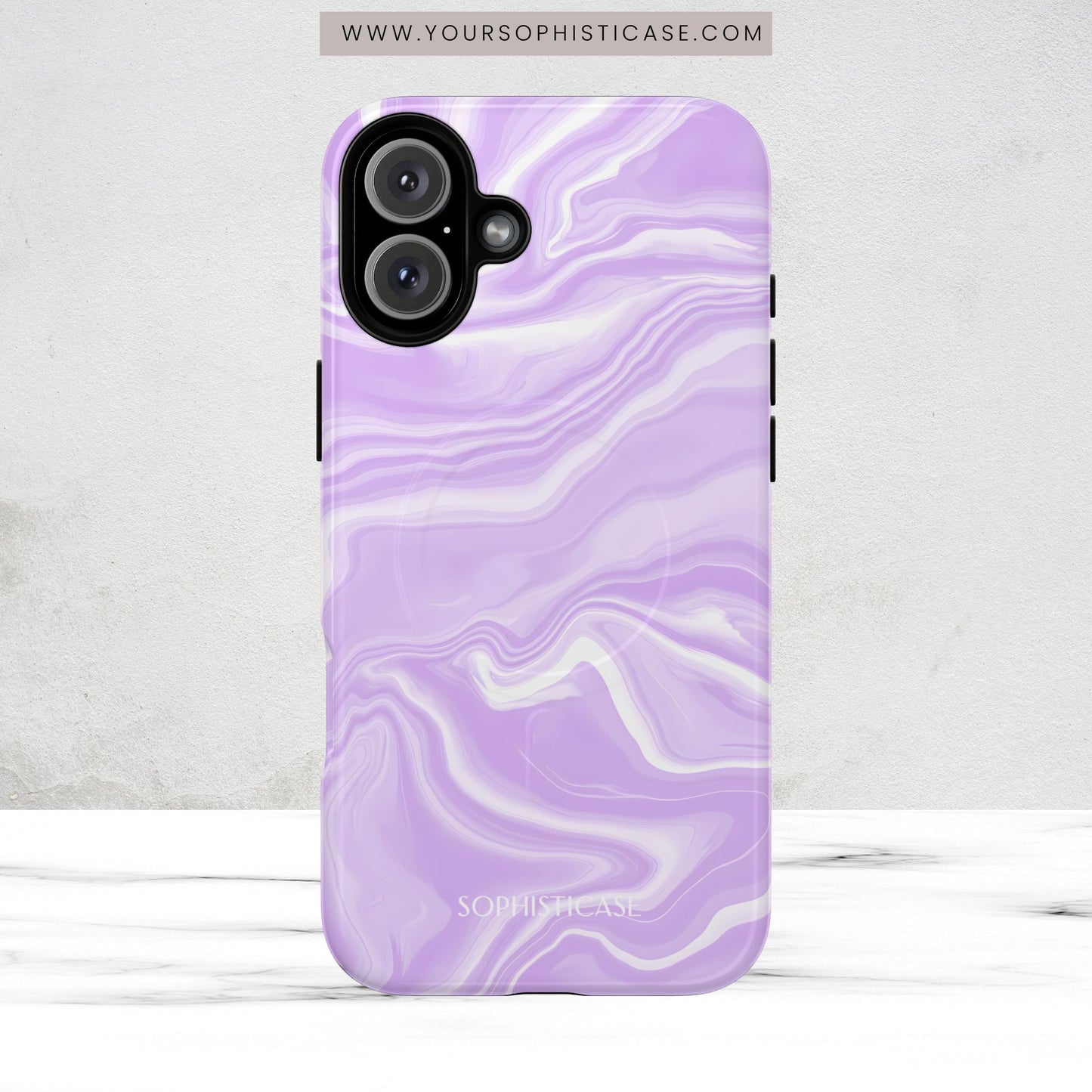 Liquid Dreams in Light Purple - Magsafe Case