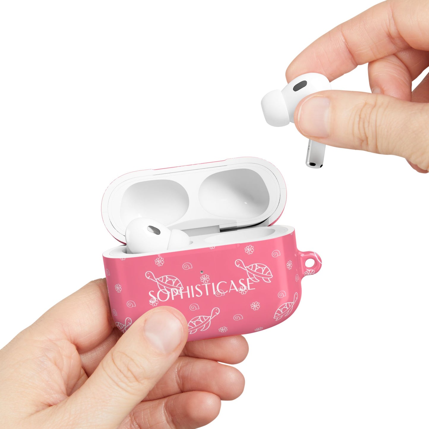 AirPod Cases - Turtle Island in Pink