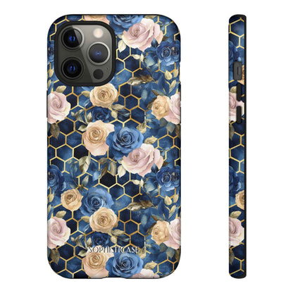 Royal Floral in Midnight Rose - Tough Phone Case