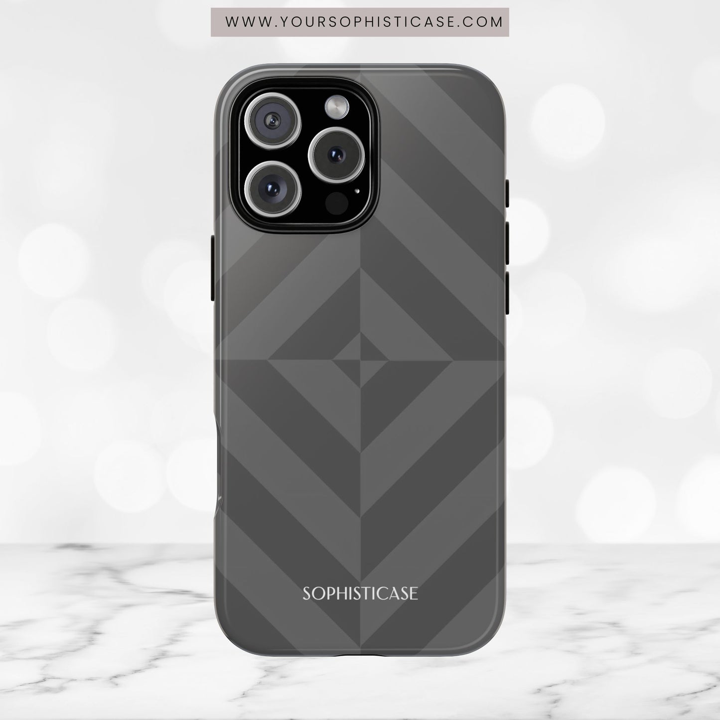 Zenergy in Charcoal Grey - iPhone Case, Samsung Galaxy Case, Google Pixel Case