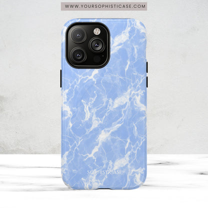 Marble Crush in Blue - Magsafe Case