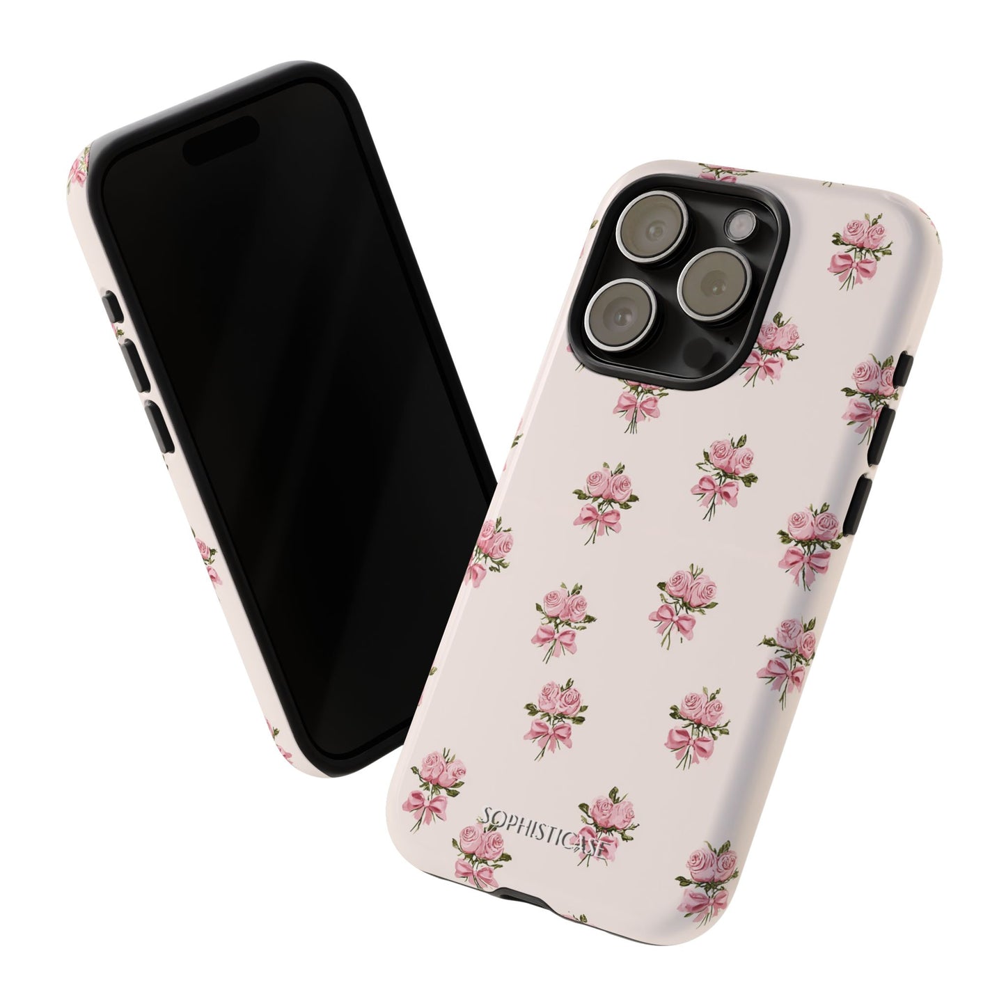 The Sweetest Thing in Coquette Rose Bouquet - iPhone Case, Samsung Galaxy Case, Google Pixel Case
