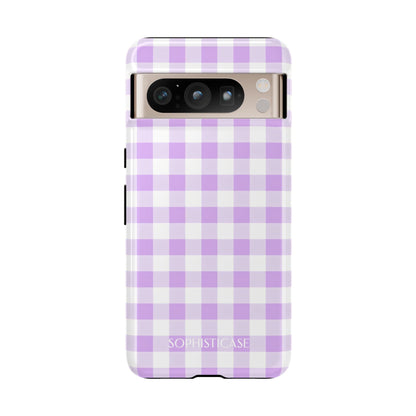 Tough Case - Gingham in Purple