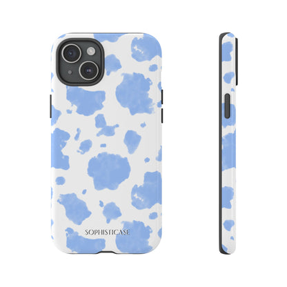 Holy Cow in Blue - iPhone Case