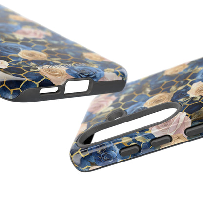 Royal Floral in Midnight Rose - Tough Phone Case