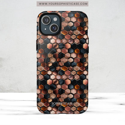 Rose' Runway in Honeycomb Mosaic - Magsafe Case