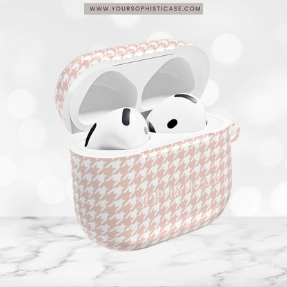 AirPod Cases - Houndstooth in Neutral