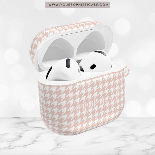 AirPod Cases - Houndstooth in Neutral