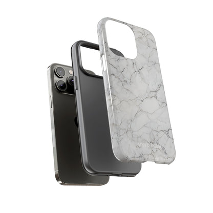 Marble Opulence in White - iPhone Case, Samsung Galaxy Case, Google Pixel Case