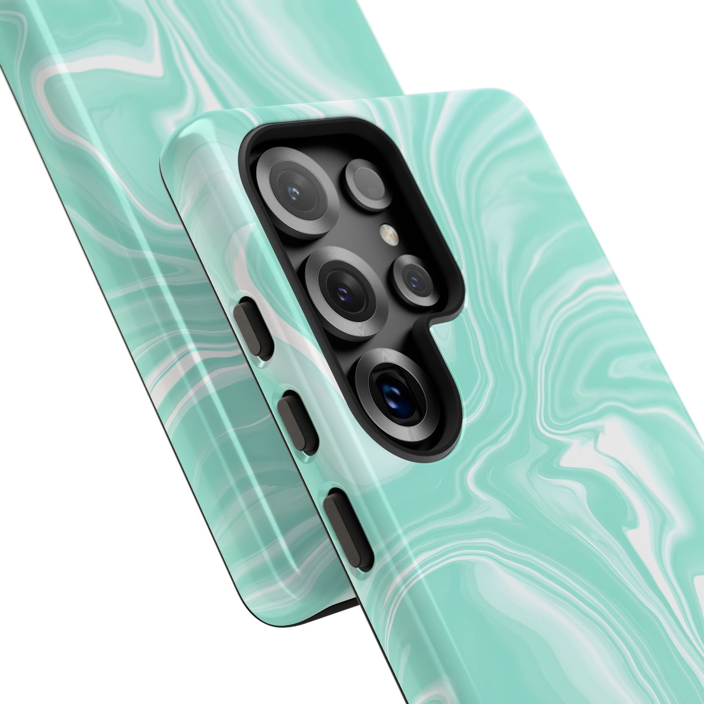 Liquid Dreams in Green - Tough Phone Case