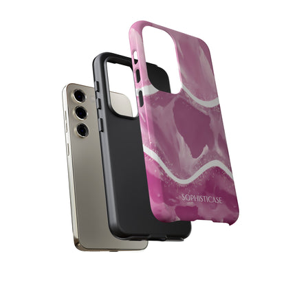 Tough Case - Serenity in Plum Purple