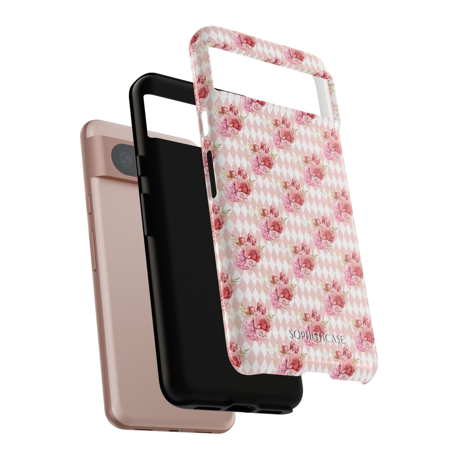 Rose Diamond Romance in Juliette - Tough Phone Case