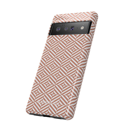 Illusions in Light Brown - Tough Phone Case for Google Pixel