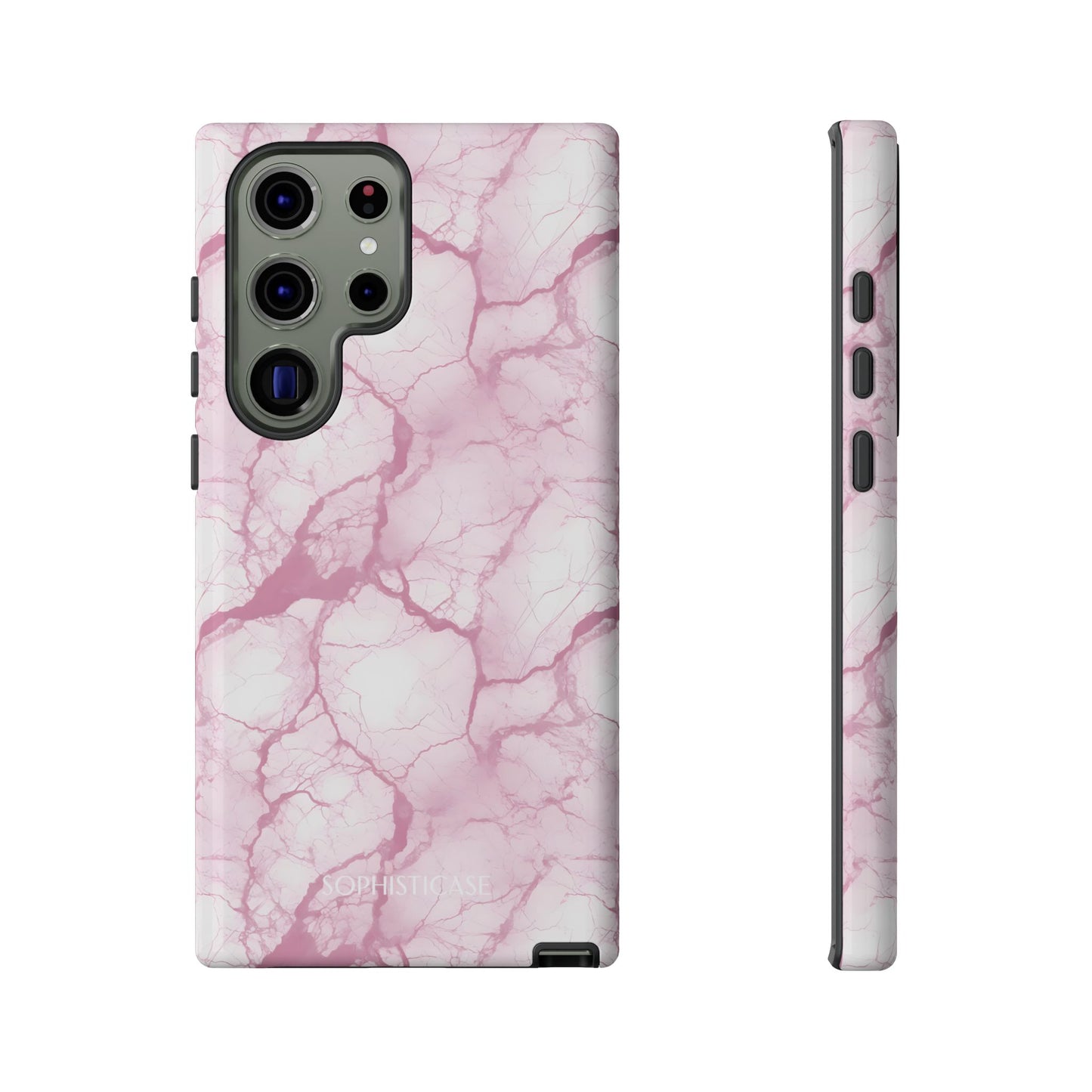 Marble Opulence in Pink - Tough Phone Case