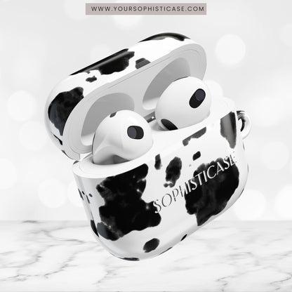 AirPod Cases - Holy Cow in Black