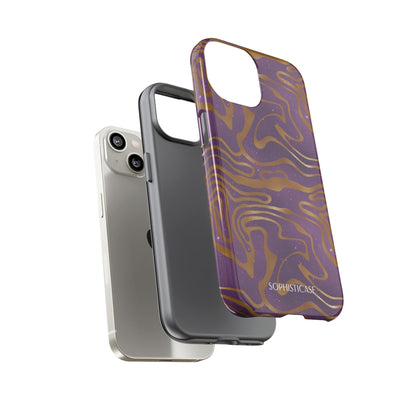 Cosmic Zebra in Purple - iPhone Case, Samsung Galaxy Case, Google Pixel Case