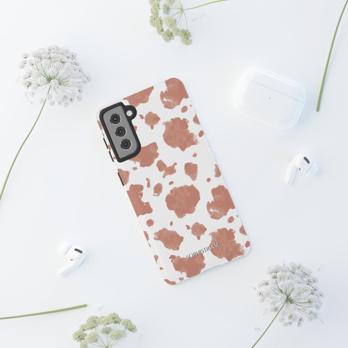 Holy Cow in Light Brown - Tough Phone Case
