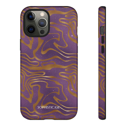 Cosmic Zebra in Purple - iPhone Case, Samsung Galaxy Case, Google Pixel Case