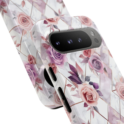 Royal Floral in Blush Manor - Tough Phone Case