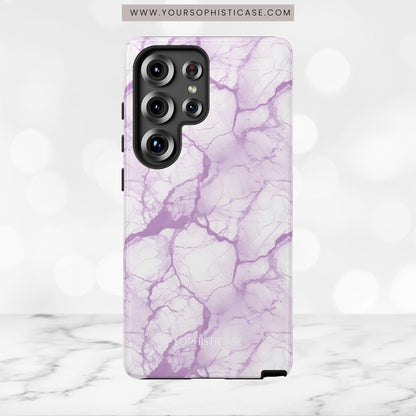 Marble Opulence in Purple - Tough Phone Case