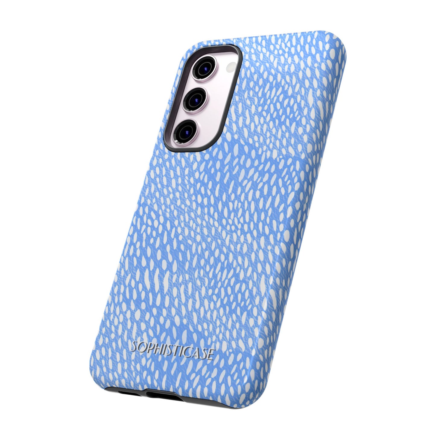 Oh Deer! in Blue - Protective Phone Case for Samsung Galaxy