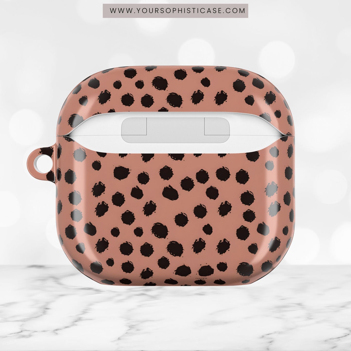 AirPod Cases - Cheetahs and Liars in Brown