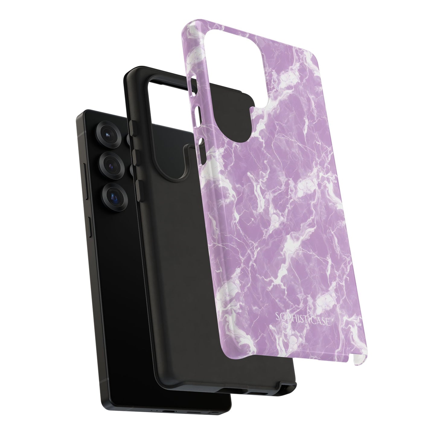Marble Crush in Purple - Tough Phone Case