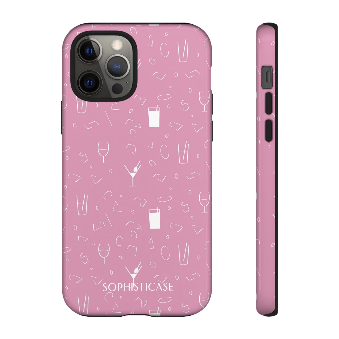 Cocktail Hour in Pink - iPhone Case