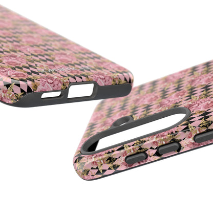 Rose Diamond Romance in Isolde - Tough Phone Case