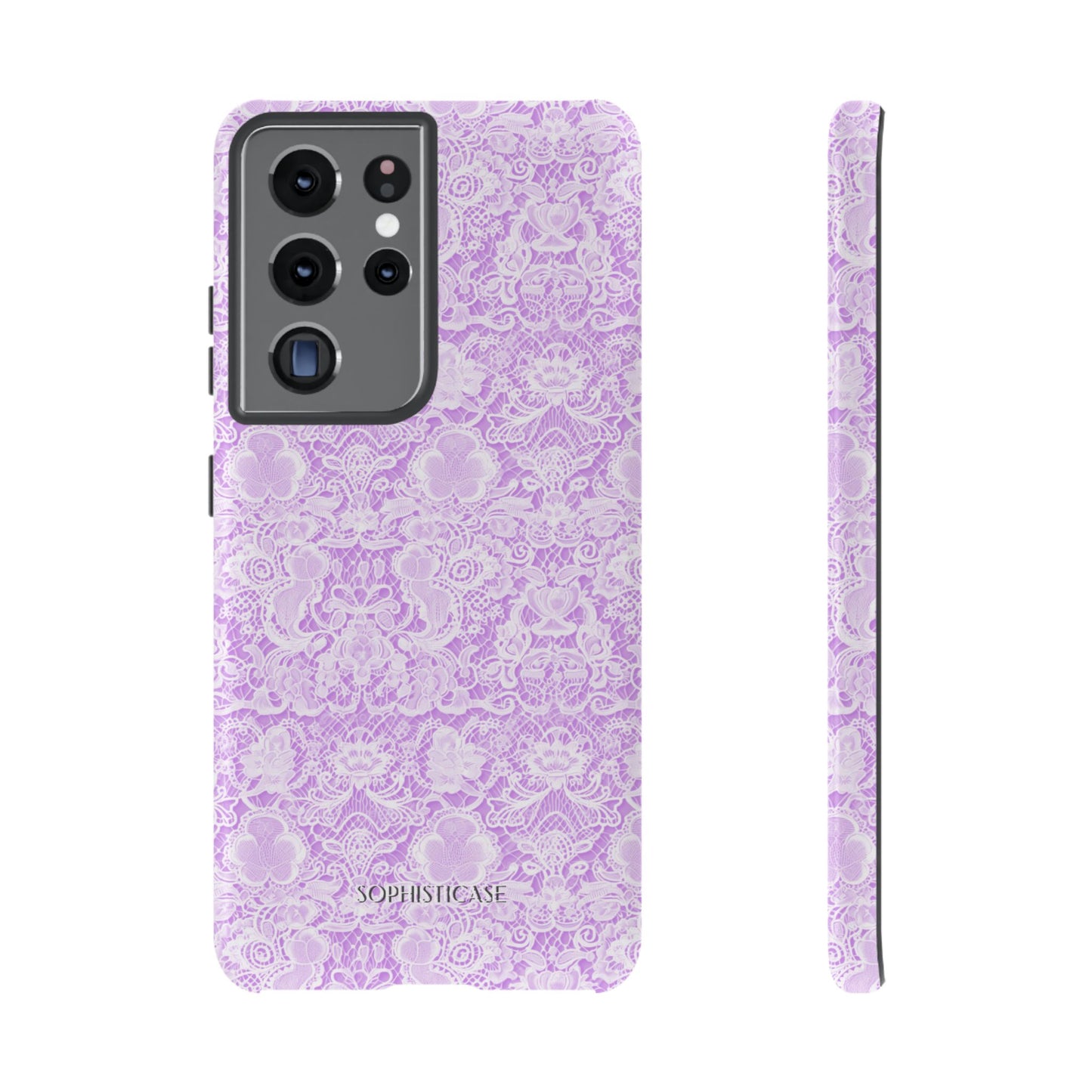 Luxe Lace in Purple - iPhone Case, Samsung Galaxy Case, Google Pixel Case
