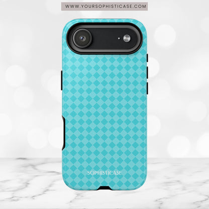 Diamond Diva in Aqua - iPhone Case, Samsung Galaxy Case, Google Pixel Case