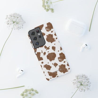 Holy Cow in Brown - Tough Phone Case